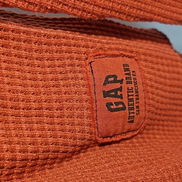 Gap Shirt Sz Small Orange - Picture 4 of 5